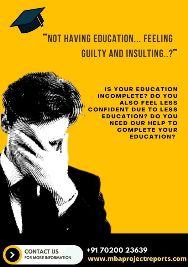 “Not having education… Feeling guilty and insulting..?”