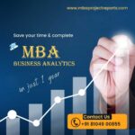 Get a MBA in Business Analytics in one year and save time!