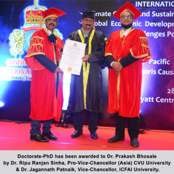PhD to Prakash Bhosale