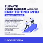 Elevate Your Career with Our End-To-End PhD Support In Mumbai