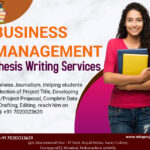 business management thesis writing services