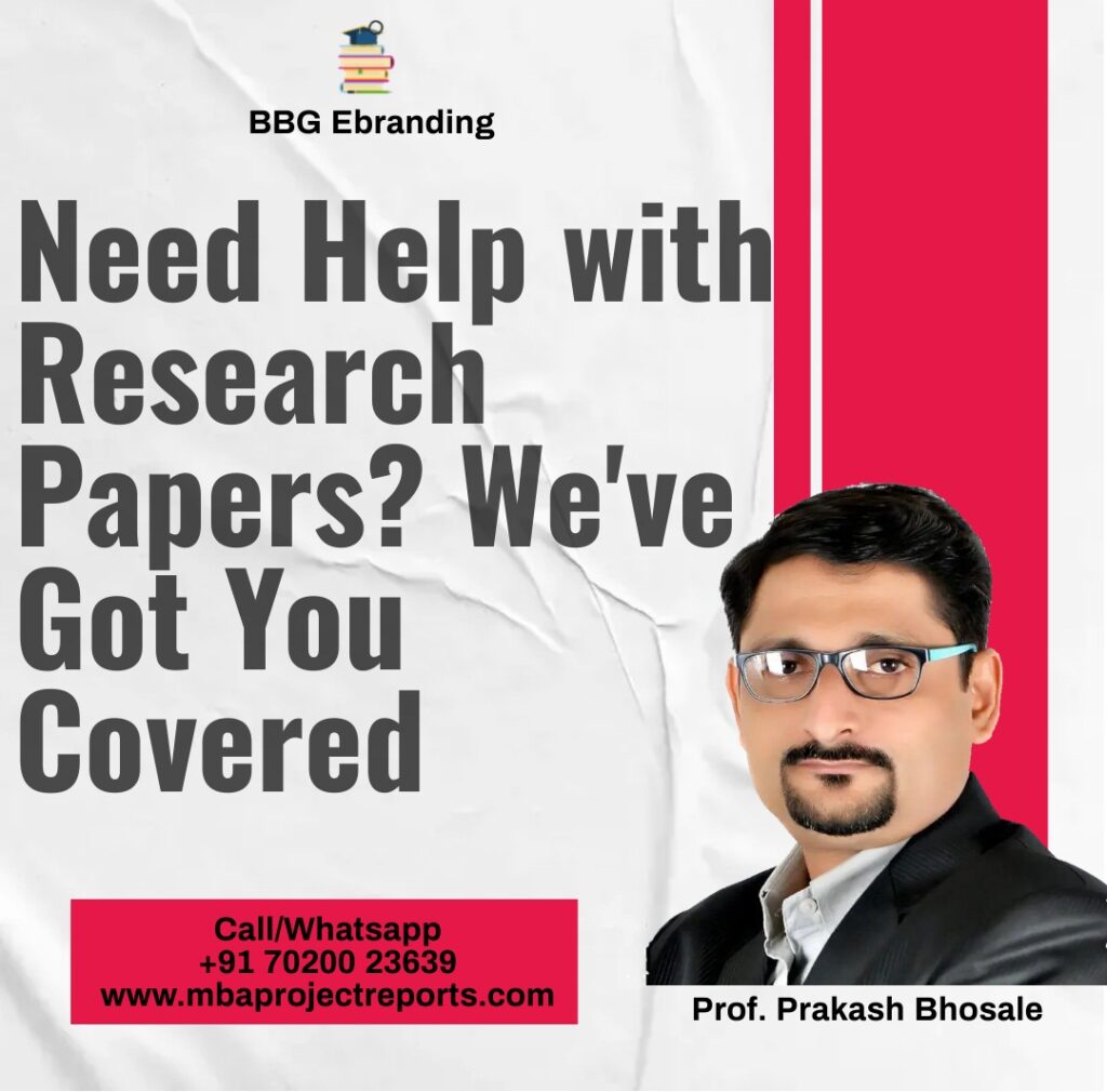 Need Help with Research Papers? We've Got You Covered!