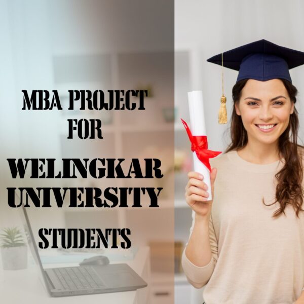 Welingkar project report