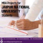 MBA project for Jaipur National University students 